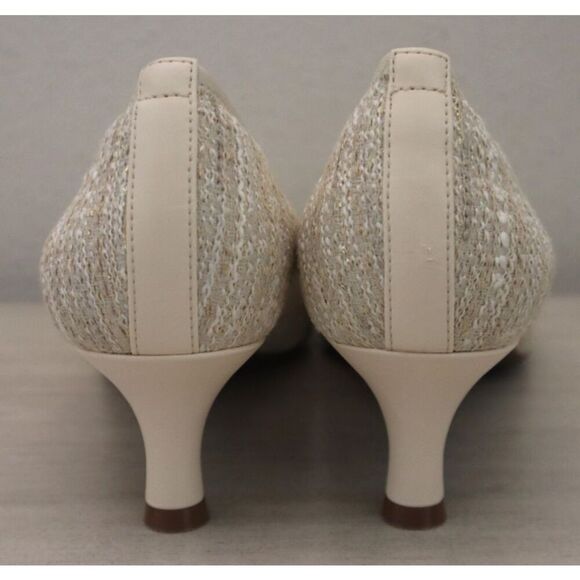 Rockport CI3508 Women's Sz 10M Cream/Light Beige Total Motion Kaiya Pumps - Picture 3 of 16